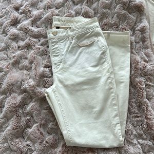 WHBM white jeans